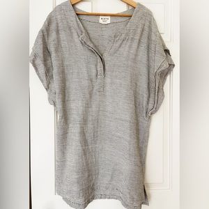 Mirth Caftans Zermatt short Caftan in Grey size S/M